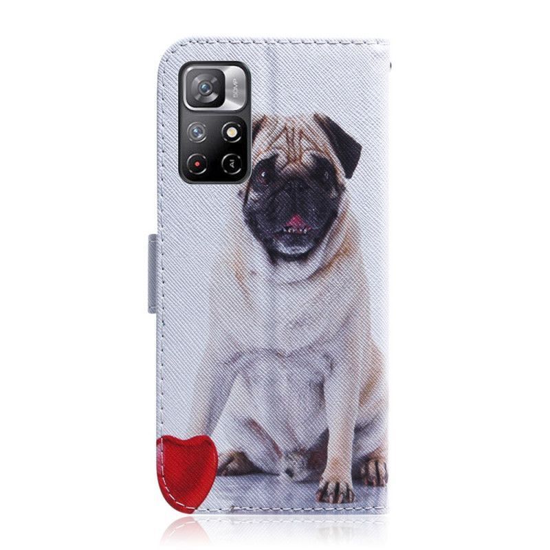 Pouzdro Xiaomi Redmi Note 11 / Poco M4 Pro Pug Dog