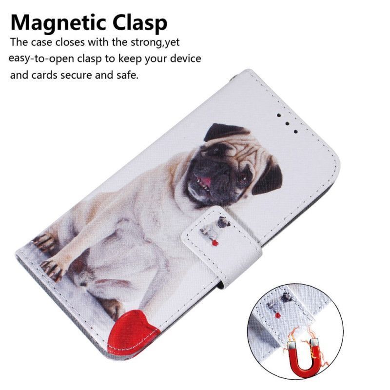 Pouzdro Xiaomi Redmi Note 11 / Poco M4 Pro Pug Dog