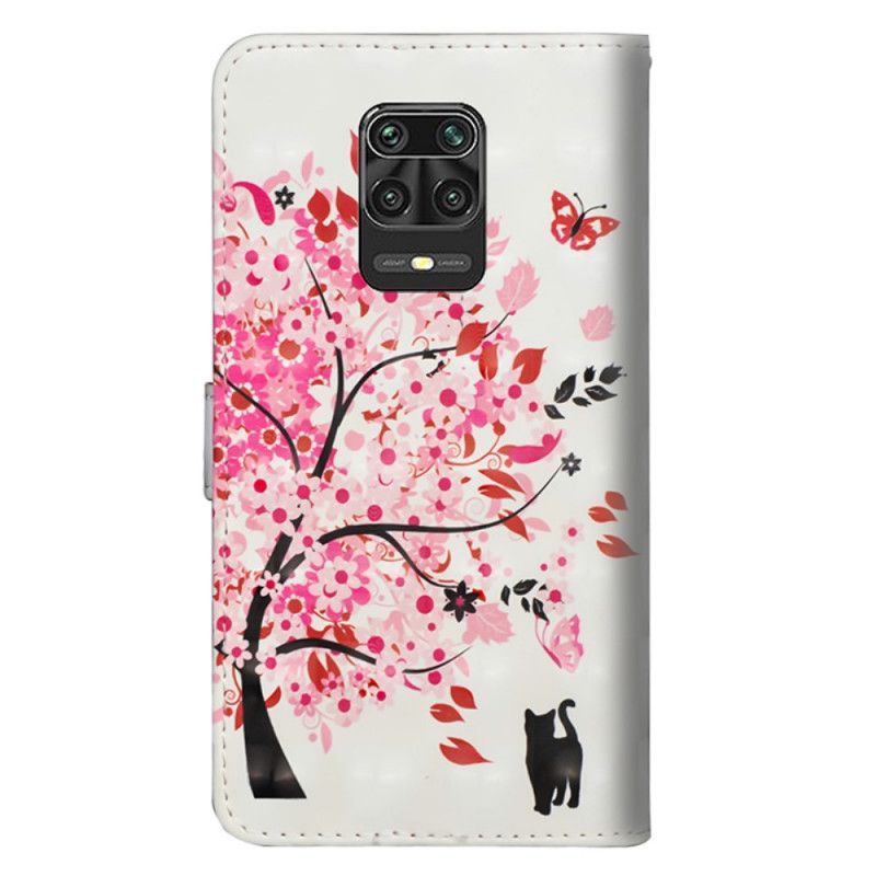 Pouzdro Xiaomi Redmi Note 9s / Redmi Note 9 Pro Pink Tree