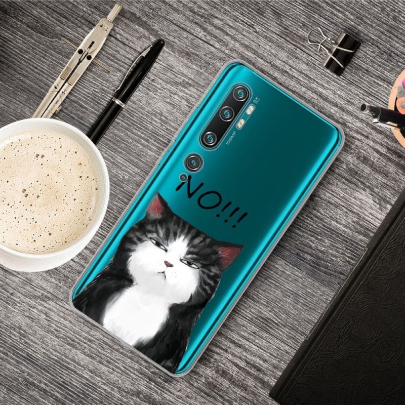 Případ Xiaomi Mi Poznámka 10 / Poznámka 10 Pro Kočku Která Říká Ne