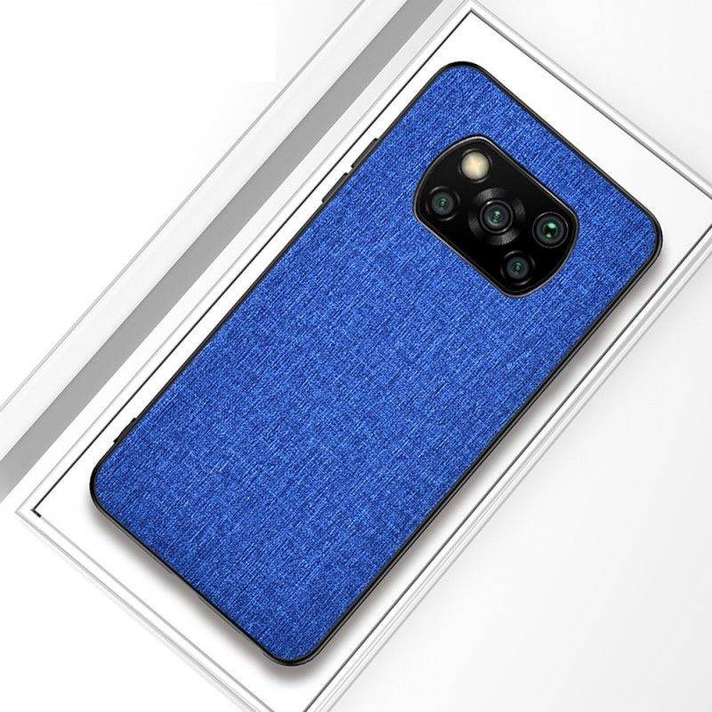 Textura Tkaniny Pouzdra Xiaomi Kryt Poco X3