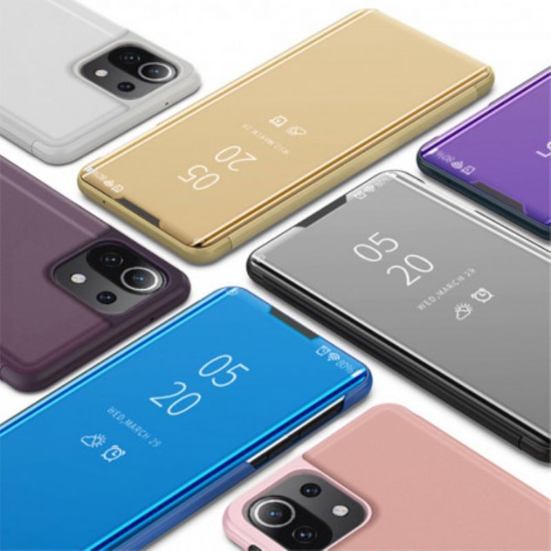 Vyklápěcí Kryt Xiaomi 11 Lite 5g Ne/mi 11 Lite 4g/5g Zrcátko