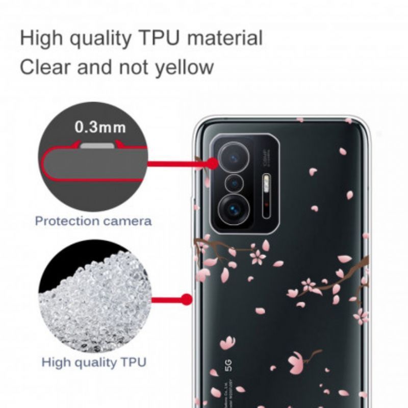 Xiaomi 11t / 11t Pro Case Crazy Petals