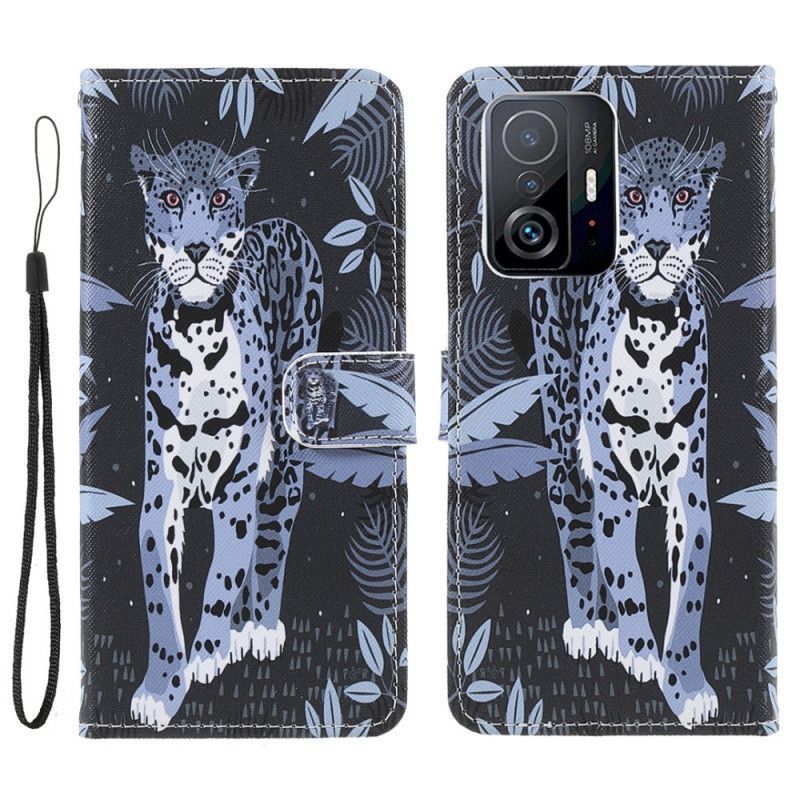 Xiaomi 11t / 11t Pro Case Leopard S Popruhem