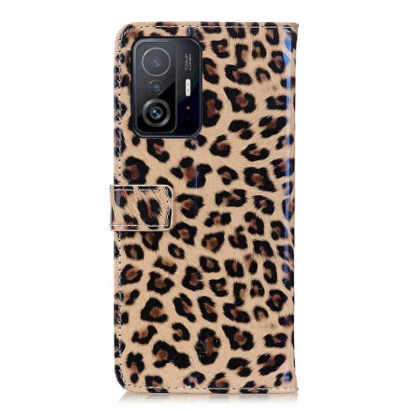 Xiaomi 11t / 11t Pro Jednoduchý Leopardí Kryt