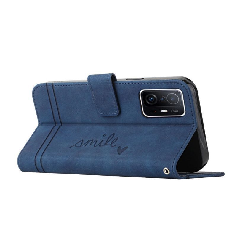 Xiaomi 11t / 11t Pro Smile Case Se Šňůrkou