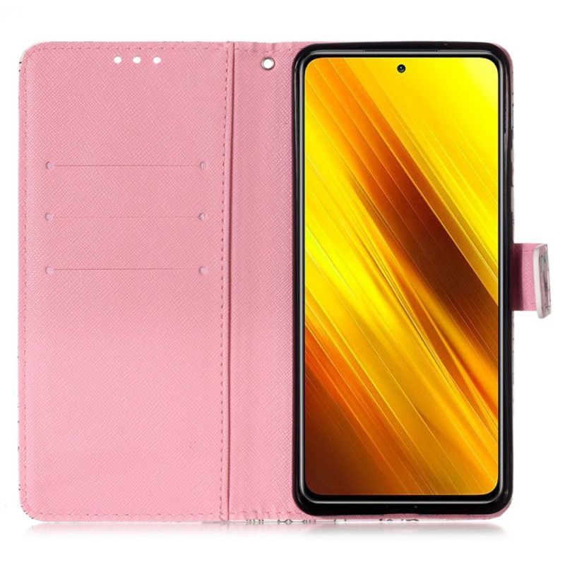 Xiaomi Case Peněženková Pouzdra Na Poco X3 Zůstaň Krásná