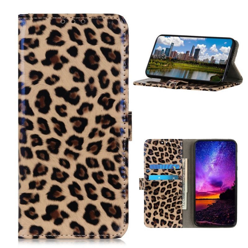 Xiaomi Flipové Pouzdro Poco X3 Leopardí Kryt