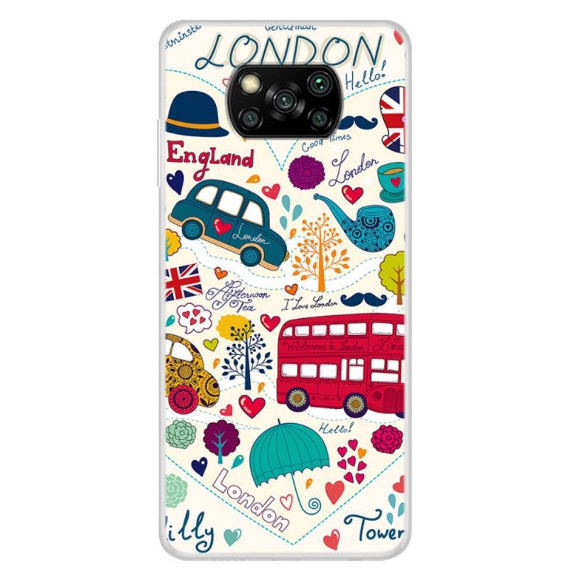 Xiaomi Kryt Poco X3 London Life Case