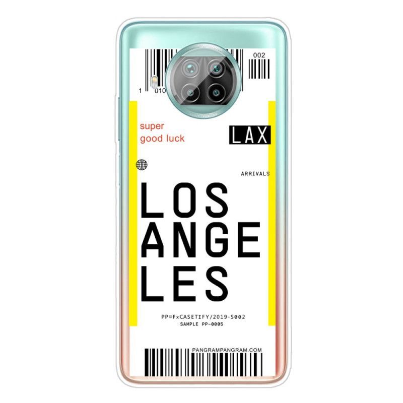 Xiaomi Mi 10t Lite Case Palubní Vstupenka Do Los Angeles