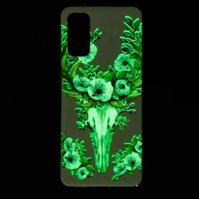 Xiaomi Mi 10t / Mi 10t Pro Fluorescenční Pouzdro Na Květiny Pro Losy