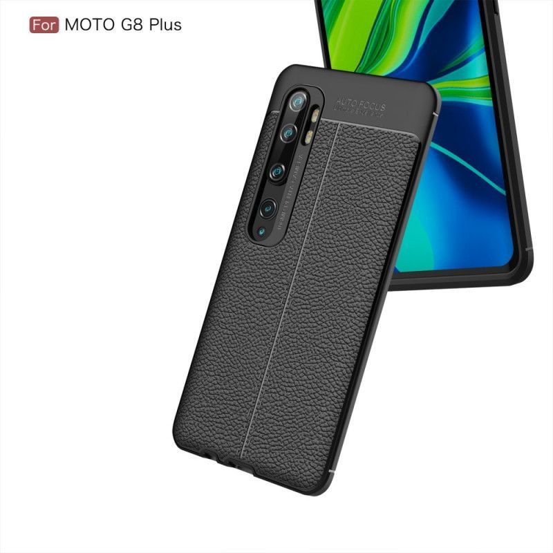 Xiaomi Mi Note 10 / Note 10 Pro Case Liči Dvojitý Kožený Efekt