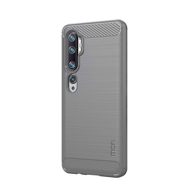 Xiaomi Mi Note 10 / Note 10 Pro Case Mofi Kartáčované Uhlíkové Vlákno