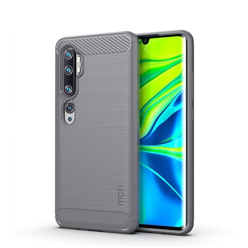 Xiaomi Mi Note 10 / Note 10 Pro Case Mofi Kartáčované Uhlíkové Vlákno