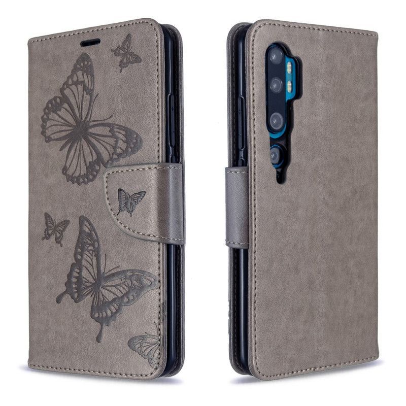 Xiaomi Mi Note 10 / Note 10 Pro Case S Motýlkovým Potiskem