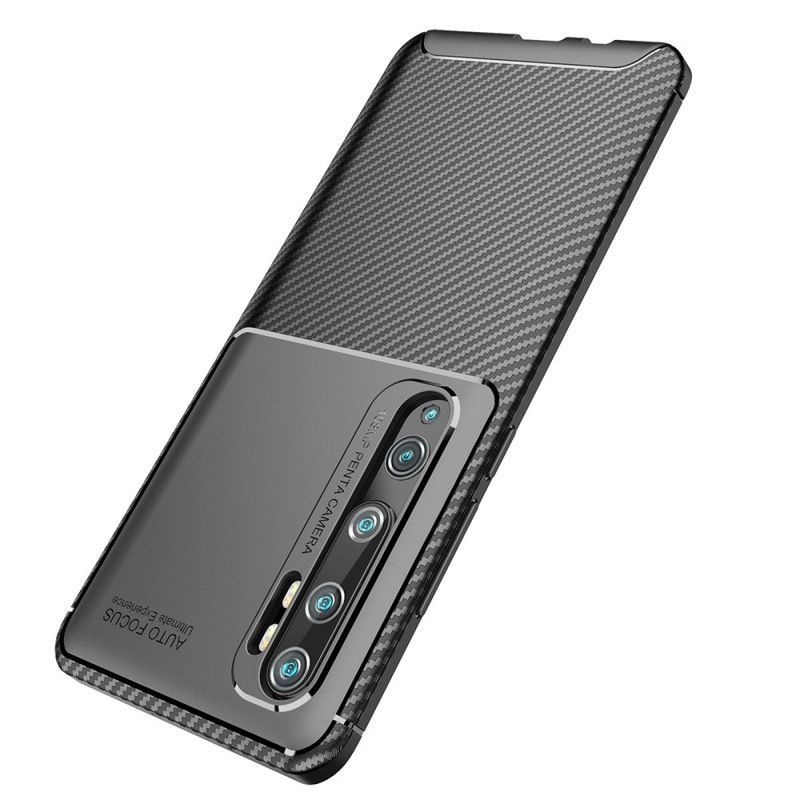 Xiaomi Mi Note 10 / Note 10 Pro Flexibilní Pouzdro Z Uhlíkových Vláken