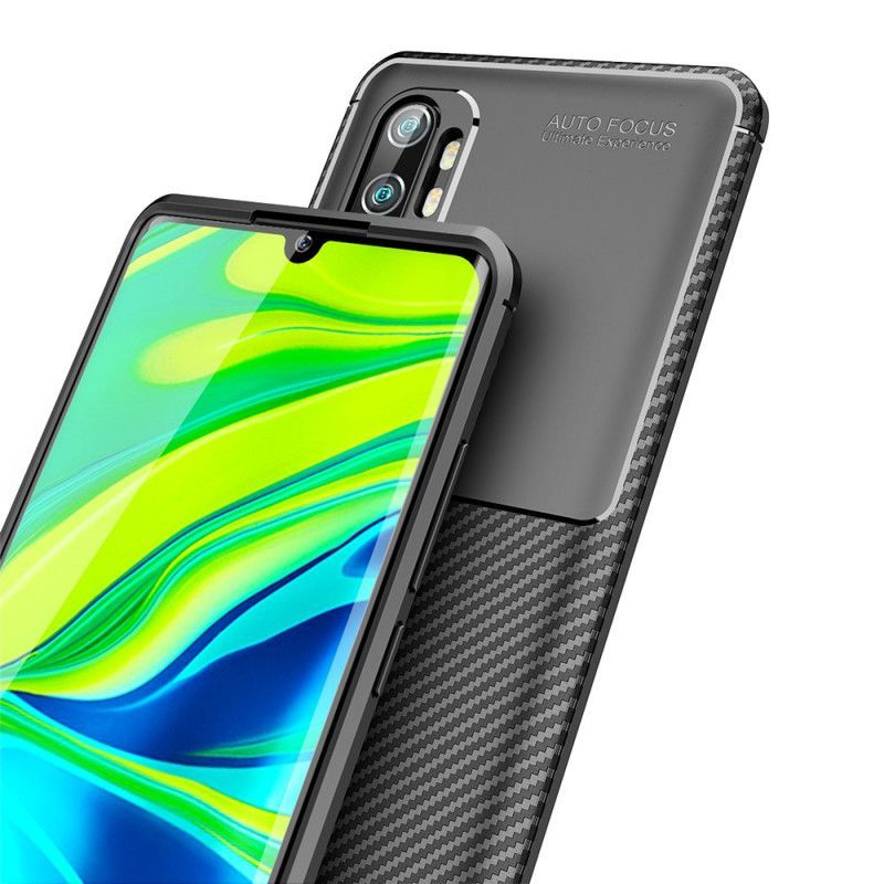 Xiaomi Mi Note 10 / Note 10 Pro Flexibilní Pouzdro Z Uhlíkových Vláken