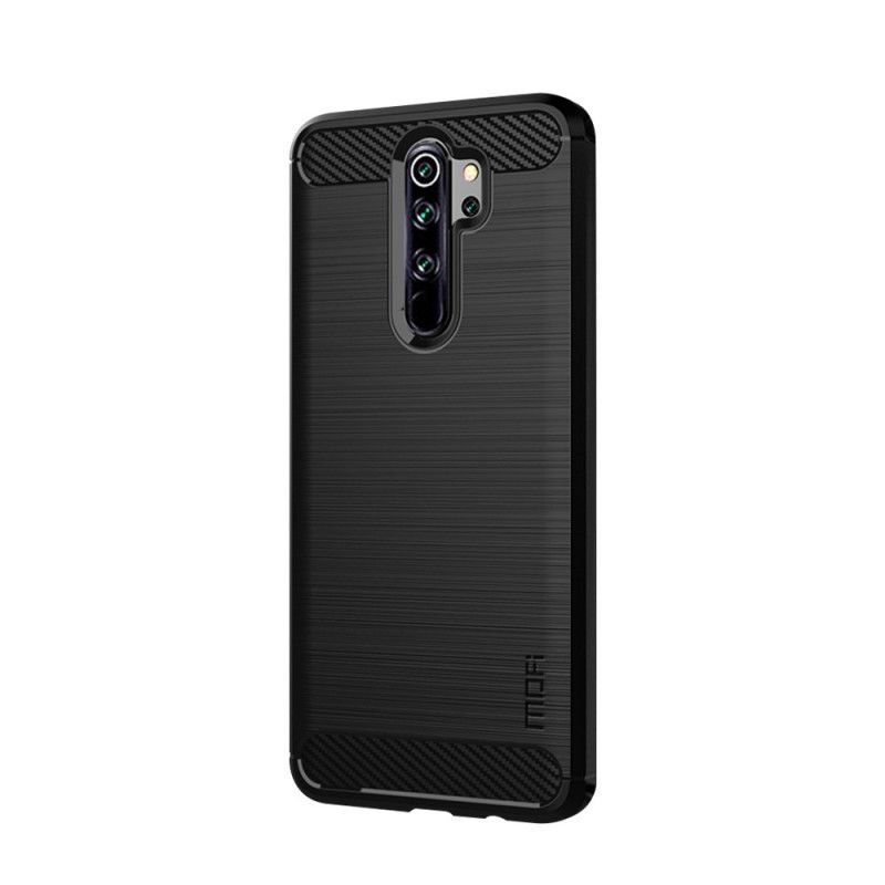 Xiaomi Redmi Note 7 Pro Pouzdro Mofi Z Kartáčovaného Uhlíkového Vlákna