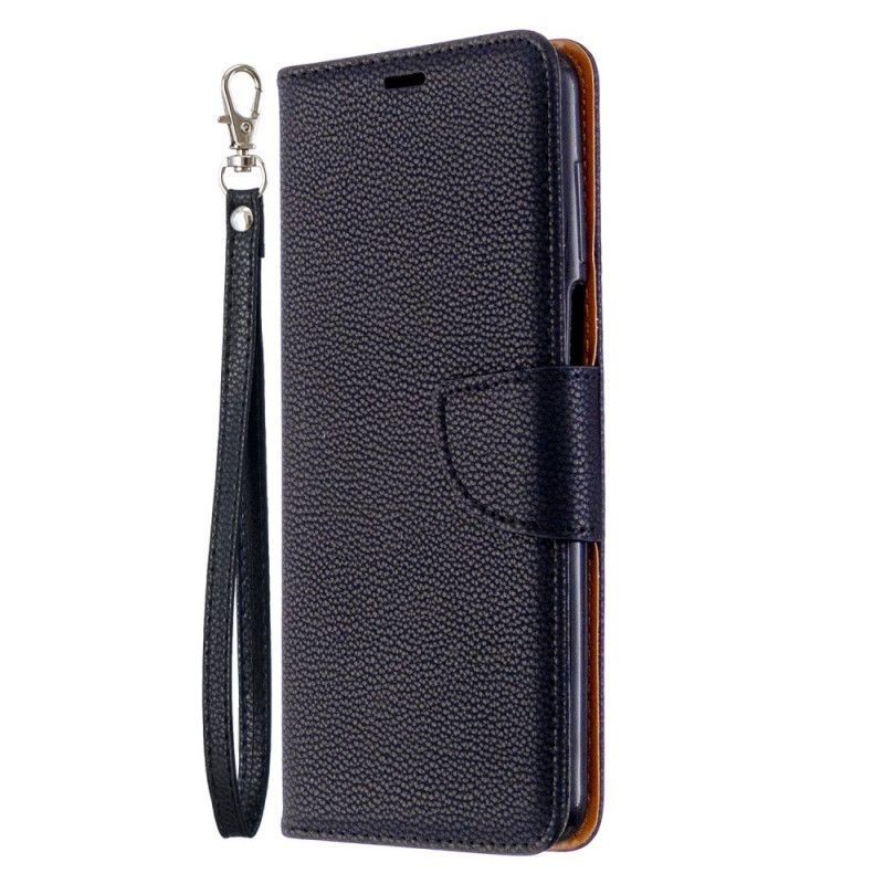 Xiaomi Redmi Note 9s / Note 9 Pro Cover Litchi Leather Effect