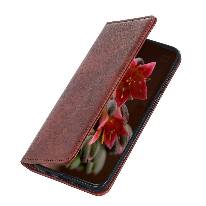 Xiaomi Redmi Note 9s / Redmi Note 9 Pro Flip Cover Dělený Kožený Elegance