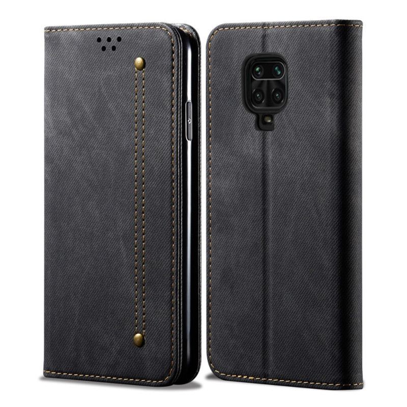 Xiaomi Redmi Note 9s / Redmi Note 9 Pro Flip Cover Jeans Fabric