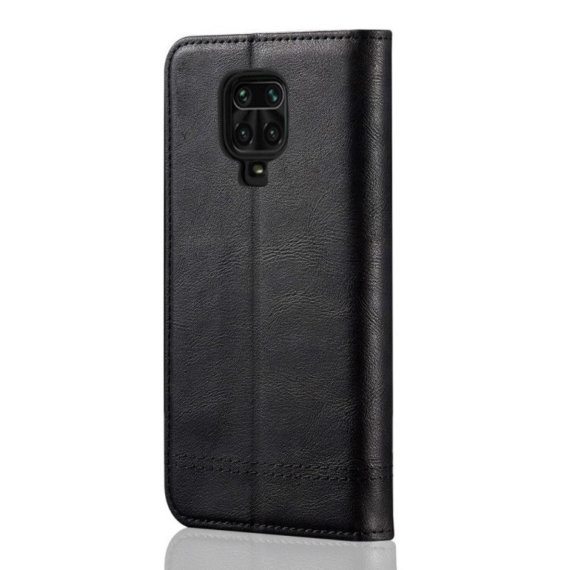 Xiaomi Redmi Note 9s / Redmi Note 9 Pro Flip Cover Prošívání Koženým Efektem