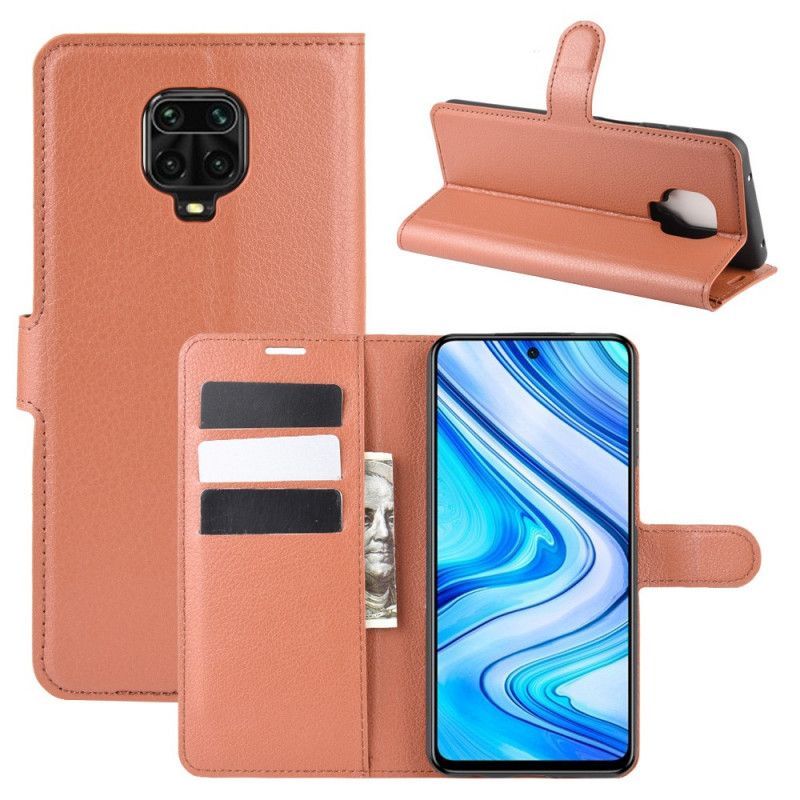 Xiaomi Redmi Note 9s / Redmi Note 9 Pro Klasické Umělé Kožené Pouzdro