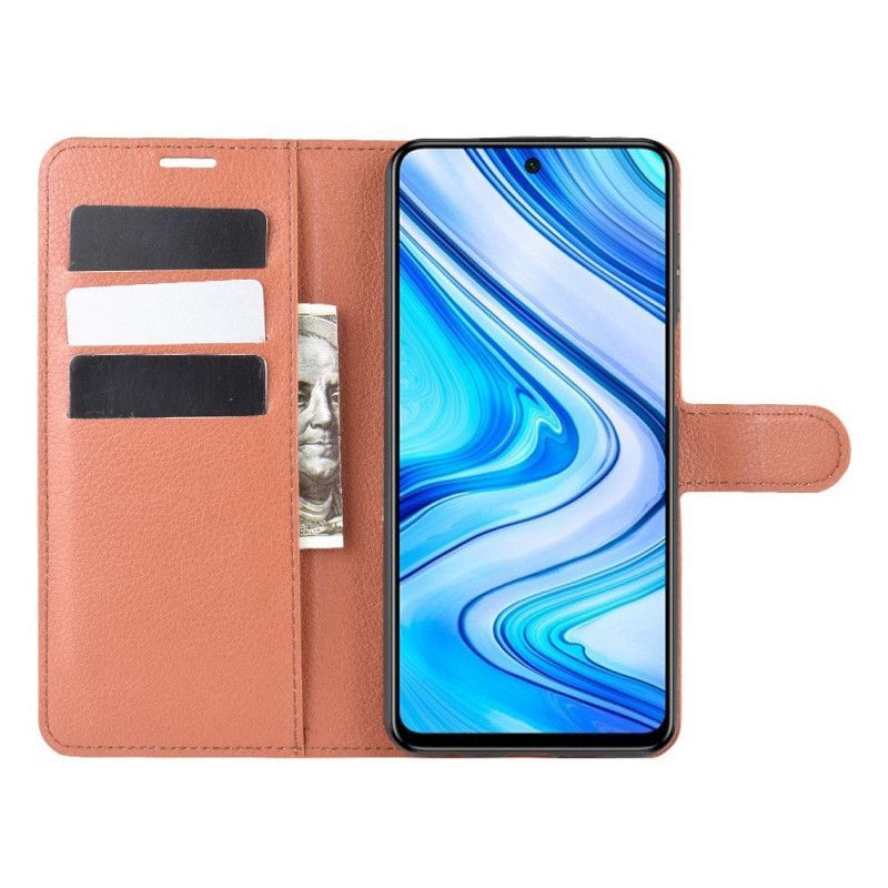 Xiaomi Redmi Note 9s / Redmi Note 9 Pro Klasické Umělé Kožené Pouzdro