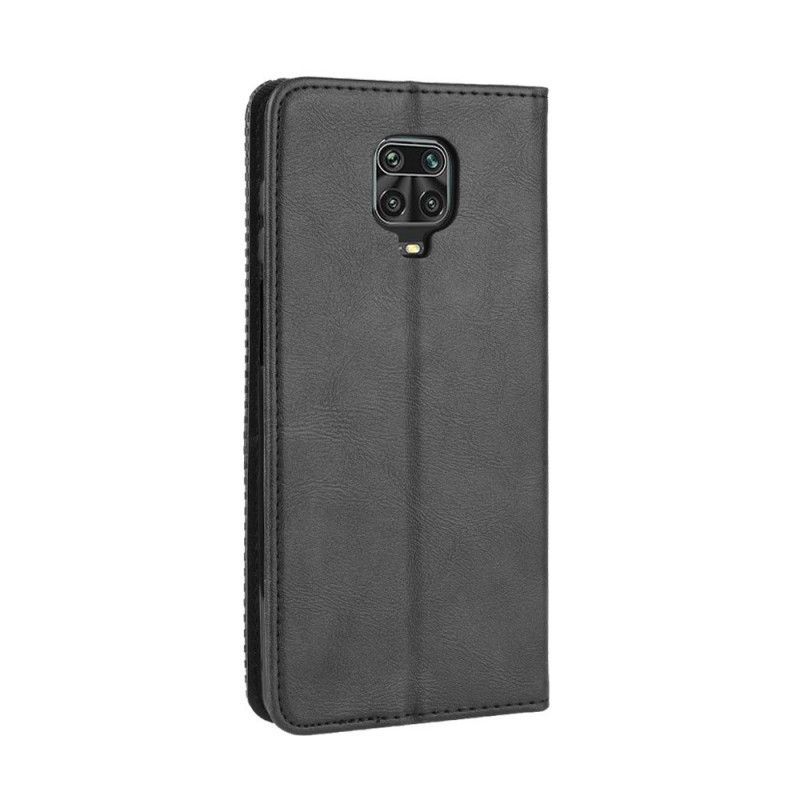 Xiaomi Redmi Note 9s / Redmi Note 9 Pro Leather Effect Vintage Stylizovaný Překlápěcí Kryt