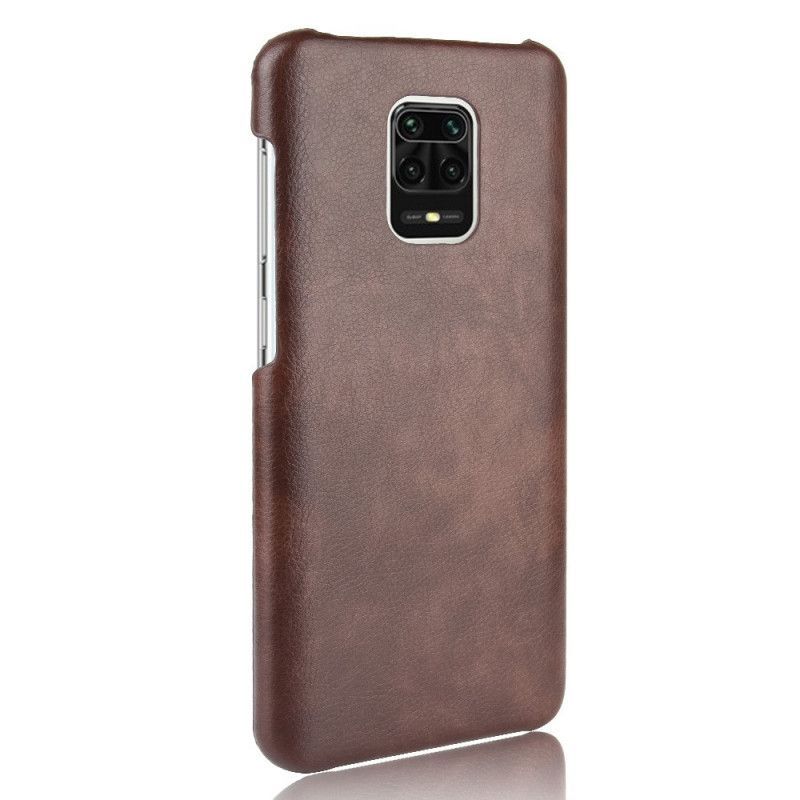 Xiaomi Redmi Note 9s / Redmi Note 9 Pro Pouzdro Litchi Leather Effect