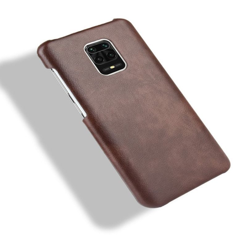 Xiaomi Redmi Note 9s / Redmi Note 9 Pro Pouzdro Litchi Leather Effect