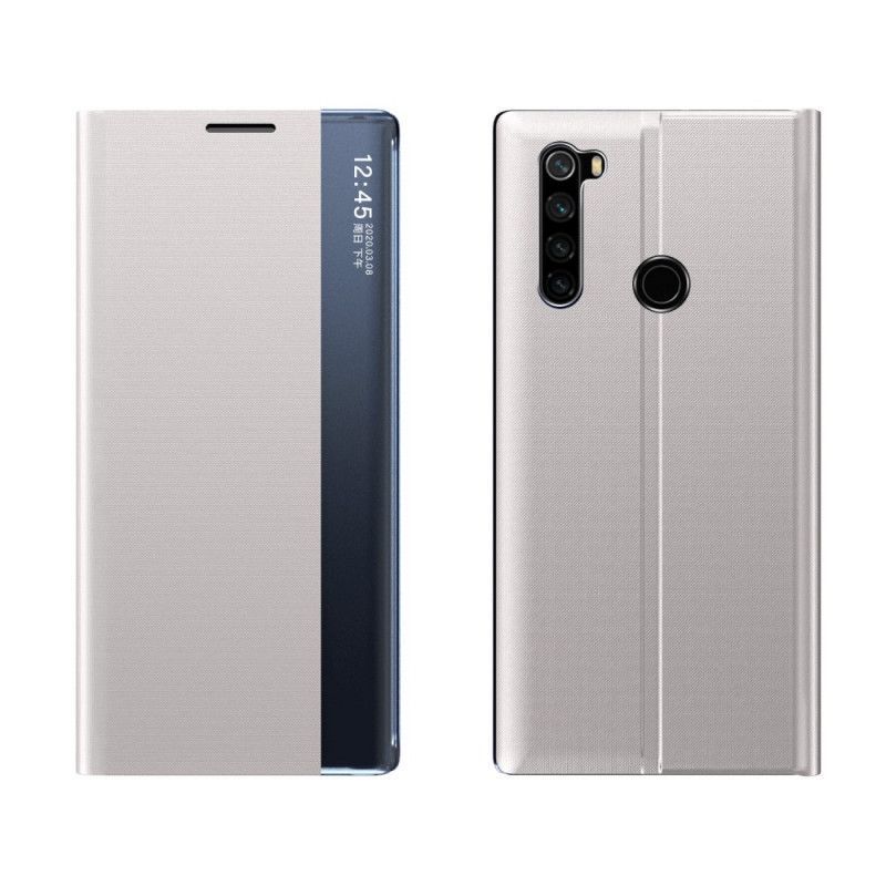 Zobrazit Kryt Kryt Xiaomi Redmi Note 8t Texturovaný Vzhled Kůže