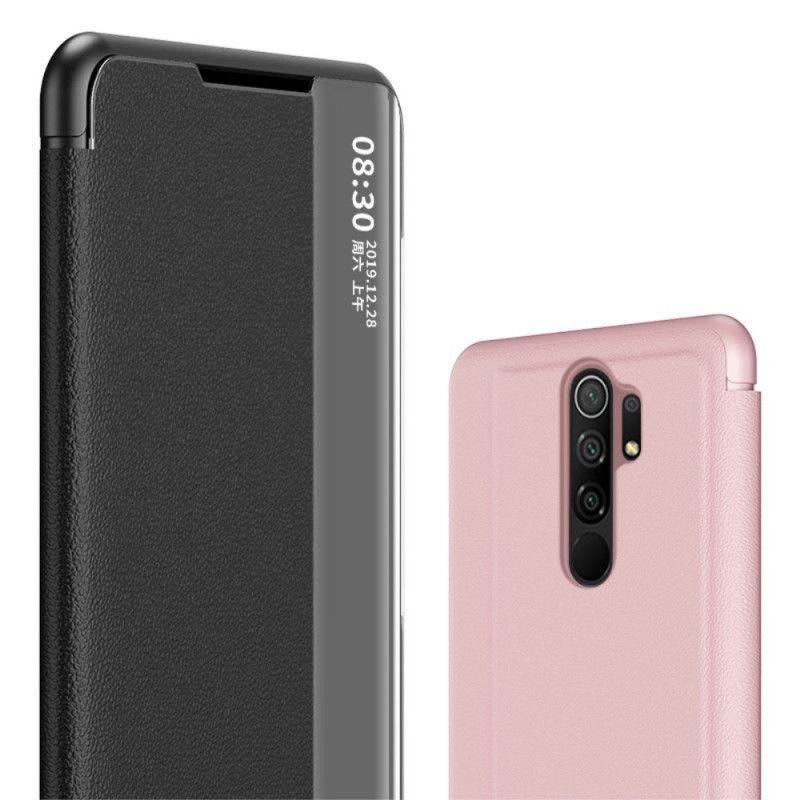 Zobrazit Obal Kryt Xiaomi Redmi 9 Texturovaná Umělá Kůže